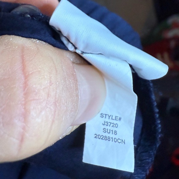 J.Crew Navy Blue Ruffle Cami Blouse - Picture 3 of 6